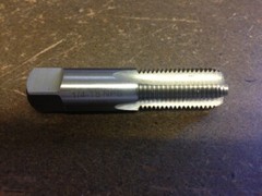1/4-18 NPS HIGH SPEED STEEL PIPE TAP