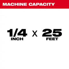 Milwaukee 1/4 in x 25 ft Drop Head Cable TRAPSNAKE Drain Auger Replacement Tool
