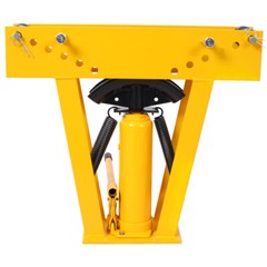 12 Ton Pipe Bender Manual Hydraulic, Piping Bending Exhaust Tube Fabric w/6 Dies