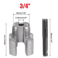 ⭐Integrated Internal & External Pipe Threading-Tool PVC Pipe Threader Kit USA