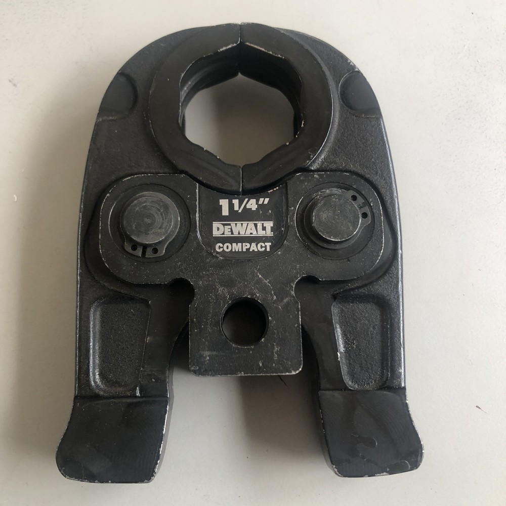 DeWalt 1-1/4&Prime; Compact Press / Pressing Tool Crimper / Crimping Jaws (6f)