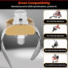 52812 T-230 2&Prime; Heavy Duty C Cutter Cable Coupling Drain Cleaning Tool Fits fo&hellip;