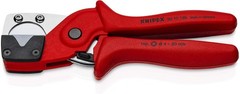 KNIPEX Tools 90 10 185 Pneumatic Hose Cutter, Red