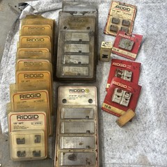 Rigid Pipe Dies LOT (new old stock)