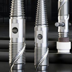 Broken Screw Extractor with Rod Threaded Tool Stripped for Plumbers, Mechanics