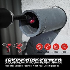 Inside Pipe Cutter for PVC Pipe, with Replaceable Diamond&hellip;