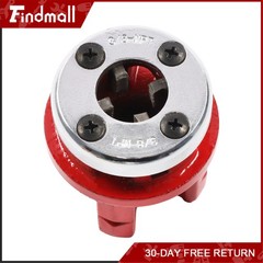 Findmall 3/8&Prime; Pipe Threader Dies Kit Ratchet Replacement for Plumbing