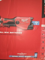Milwaukee 2473-22 M12 Force Logic 5400 lbs Press Tool Kit, 1/2&Prime; &ndash; 1&Prime; Jaw