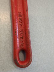 CRAFTSMAN 10&Prime; Heavy Duty Steel Pipe Wrench # 55676 USA