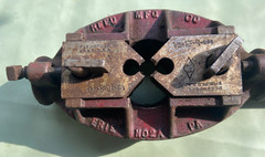 Vintage REED Mfg. Co. Pipe Threader Set No. 2A With Die Set
