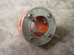 Ridgid 36900 00-R 1&Prime; NPT RH Alloy Steel Manual Pipe Threader Die Head (BN35)