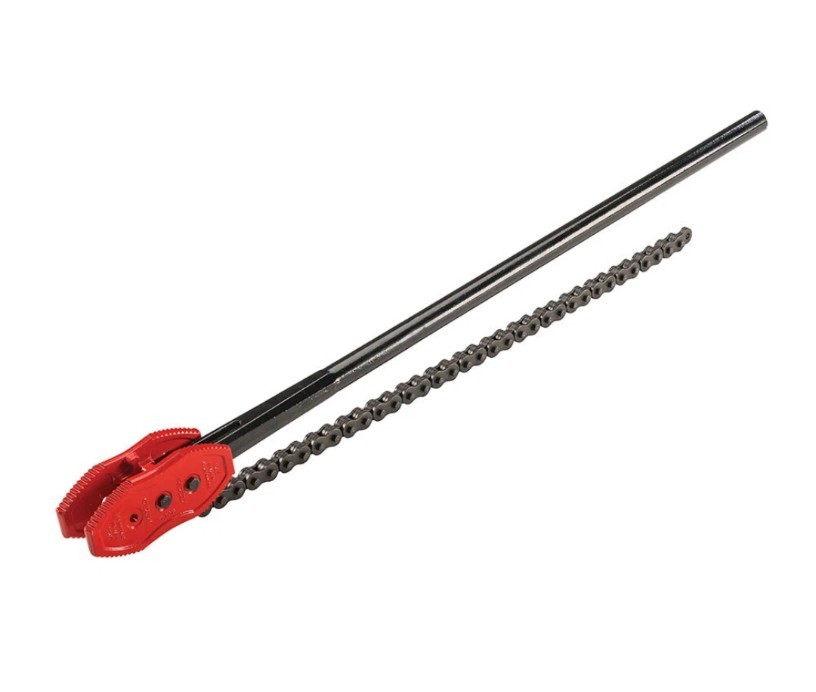 Ridgid 92680 3235 1-1/2&Prime; &ndash; 8&Prime; Capacity Pipe Wrench Double End Jaw Chain Tongs