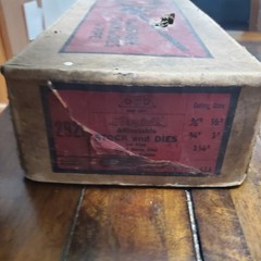 Vintage GTD Pipe Threading Tool Set In Original Box 3/8&Prime; 1/2&Prime; 3/4&Prime; 1&Prime; 1-1/4&Prime;&hellip;