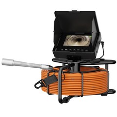 10M Sewer Pipe Inspection Camera, 23mm Drain Sewer Pipeline Industrial Endoscope