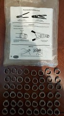48 &ndash; 3/8&Prime; Pex Cinch Clamps & 120 &ndash; 3/8&Prime; Tube Talons for Pex Pipe