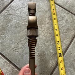 Ampco W-212 Non Sparking Aluminum Bronze Adjustable 14&Prime; Pipe Wrench SPARK PROOF