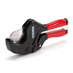 Steelman 1-5/8-Inch Jaw Ratcheting PVC and Plastic Pipe Cutters, 42566