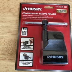Husky 1012 349 829 Compression Sleeve Puller, Removes 1/2&Prime; Comp Sleeves.