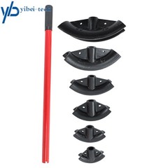 12 Ton Pipe Bender Manual Hydraulic w/6 Dies Piping Bending Exhaust Tube Tools