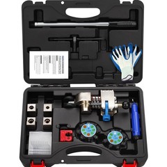 Professional Brake Line Flaring Tool Kit 45 & 37 Degree Single Bubble Double &hellip;