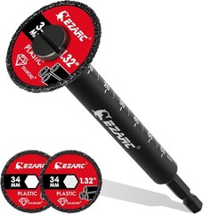 EZARC Inside Pipe Cutter for PVC Pipe, Pipe Cutter with Replaceable Diamond Grit