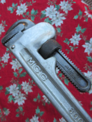 MCC 24&Prime; Aluminum Pipe Wrench PW-DA600 Jaw Size 600mm Forged Handle Japan