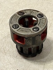 Ridgid 00-R Die Head 1/2&Prime; Manual Right Hand Pipe Threader Thread USA NPT