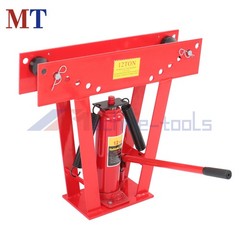 12 Ton Tubing Bender Manual Hydraulic Copper Exhaust Pipe Bender With 6 Dies