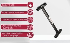 Door Hinge Adjustment Tool Commercial Bender Wrench For .180 .134 Gauge