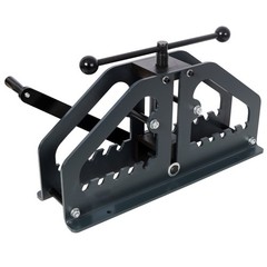 Manual Metal Tube Bender for Round and Square Pipes with Adjustable Crank
