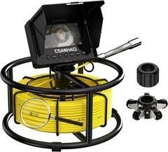 ESANHAO Sewer Camera 100ft Drain Pipe Camera Plumbing Snake
