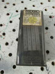 New RIDGID 50925 1/2&Prime;-3/4&Prime; 37 1/2 DEGREE BEVEL RH DIE HS for 811 815 head
