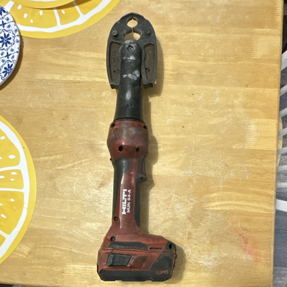 Hilti NUN 54-A Cordless Press Tool for Copper PEX Crimping MPN NUN 54-A