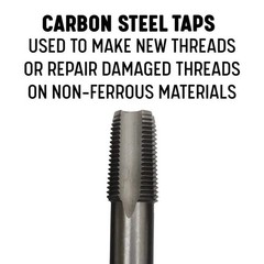 1/4 in. Carbon Steel NPT Pipe Tap and 7/16 in. High Speed Steel Drill Bit Set