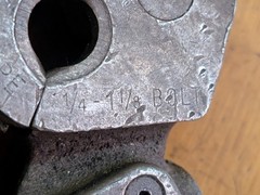999A Toledo Pipe Threading Die Head Tool No 11307 (1/8- 3/4 & 1/4-1 1/8)