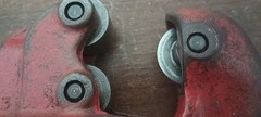 Ridgid No. 1 & 2 Heavy Duty 1/8&Prime; to 2&Prime; Inch Pipe Cutter Rigid Cleaned Oiled