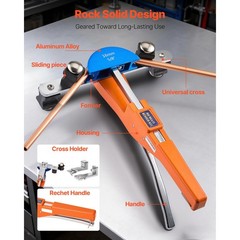 Uimoso Ratcheting Pipe Bender Kit for Aluminum Tubing with Forward and Reverse