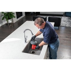 RIDGID EZ SPIN Drain Cleaning Snake Auger