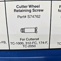 Imperial Retaining Screw Only TC-1000 TC-2050, 174-F, 312-FC USA Made OEM