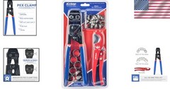 Universal PEX Cinch Tool Kit with Pipe Cutter