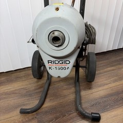 RIDGID Kollmann K-1500A Sectional Sewer Drain Cleaning Machine 115V 3/4 hp