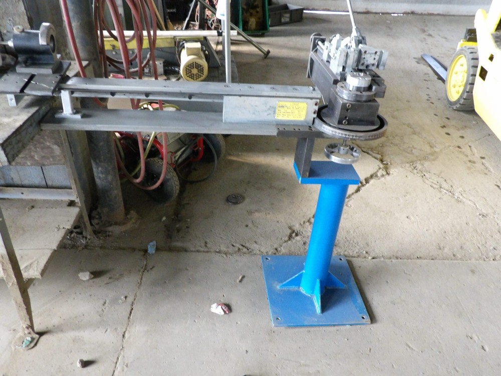 Lomar Tool S1129 prototype manual mandrel bender for 3/16-1/2 tubing.