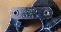 Gould Imperial Pipe Bending Tool 368-FH 1/4&Prime;, 5/16&Prime; & 3/8&Prime; Chicago USA