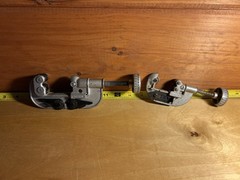 CRAFTSMAN Pipe and Tubing Cutter 1/8&rdquo; To 1&rdquo; & 1/4&rdquo; To 1-1/2&rdquo;. 9-5533 & 9-5528