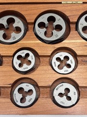 FOUR STAR PRODUCTS Thread Die Repair Kit Metric MODEL S1991M in Wood Box