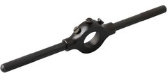 Metal 3.7cm Dia 1.0&Prime; Round Die Stock Holder Thread Tap Wrench Handle 20.5cm Leng