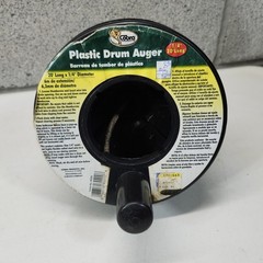 Cobra Products Plastic Drum Auger 1/4&Prime; X 20&prime; Cable