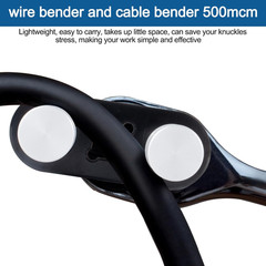 Cable Bender Tool Electrical, Wire Bender Tool for Most Wires, Maximum Bending u