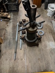 Mueller Decaturill Drilling Main Water Line Tapping Pipe Hot Tap FAIR CONDITION!