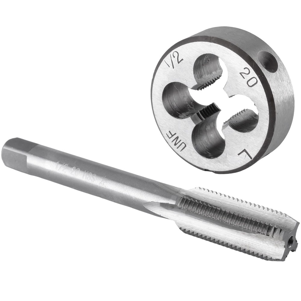 1/2&Prime;-20 UNF Tap and Die Set Left Hand, 1/2 x 20 UNF Machine Thread Tap and Ro&hellip;